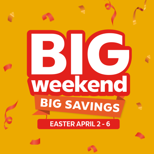big weekend big savings from april 2-6